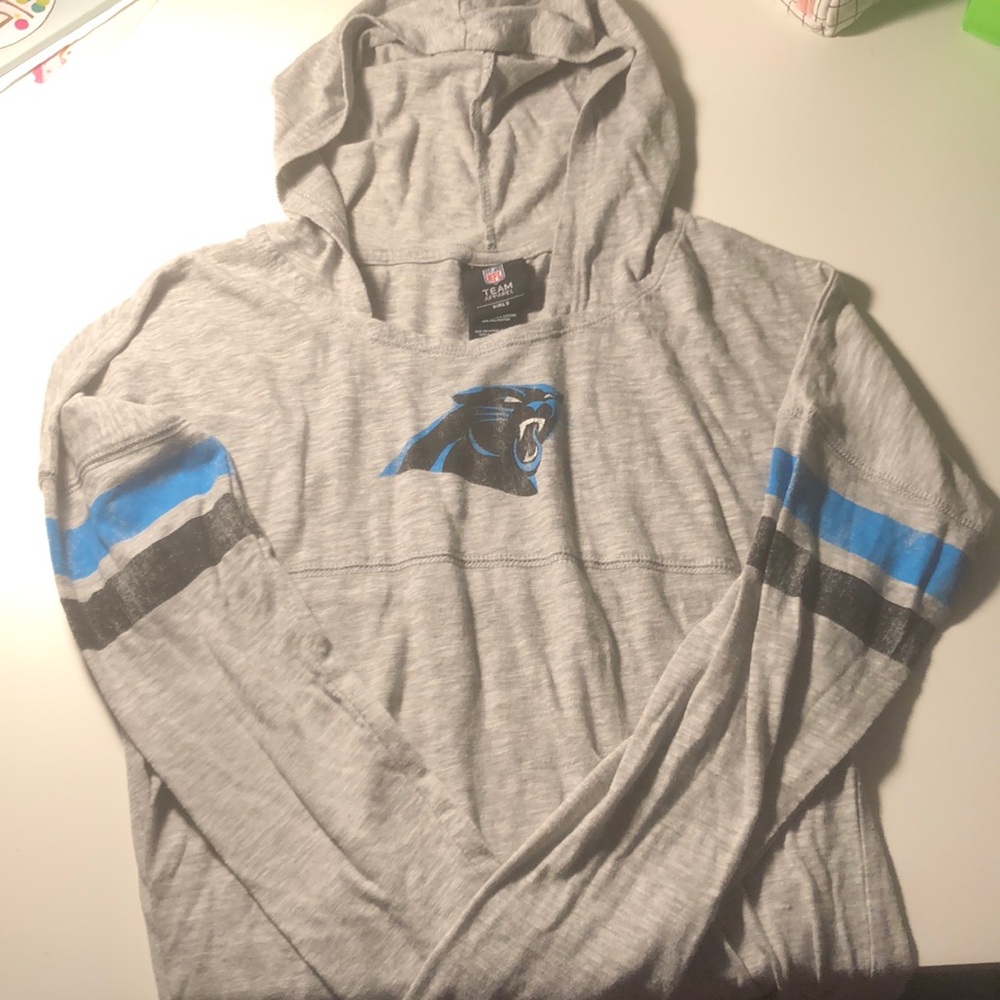 Girls Carolina panthers pullover
